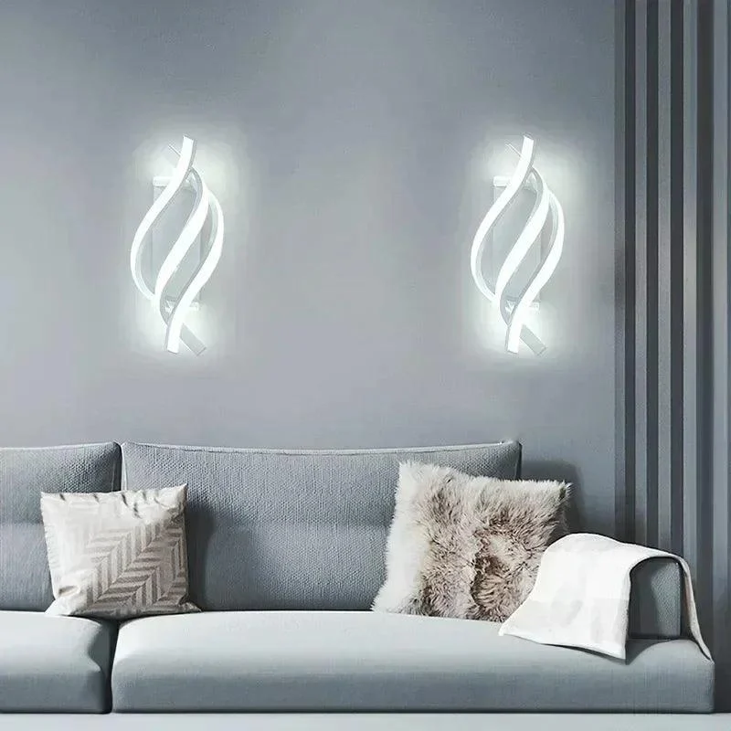 TwistBeam | Spiral wall light - ISTANBULLU LTD