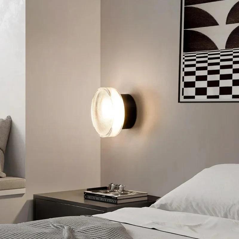 Modern Round Wall Lamp Led Glass Wall Light Sconce Living Room Aisel Corridor Bedroom Bathroom Home 0e8928ac 8e32 4c74 9f74 214076be8009
