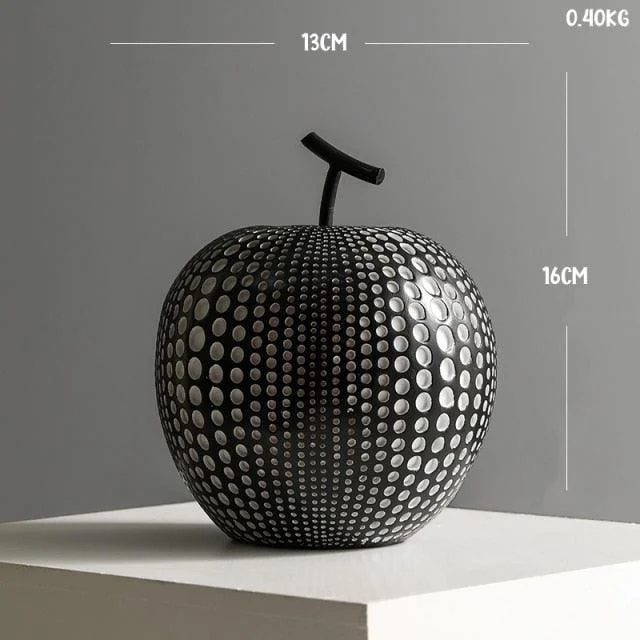 ModernAppleOrnament-Homeko10 Modern Apple Ornament - Homeko