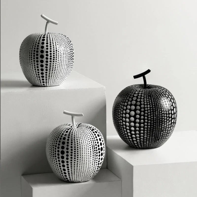 ModernAppleOrnament-Homeko2 Modern Apple Ornament - Homeko