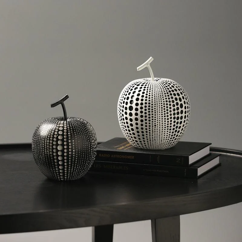 ModernAppleOrnament-Homeko5 Modern Apple Ornament - Homeko