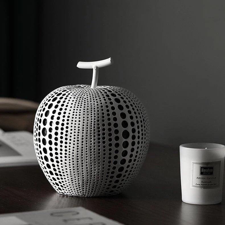 ModernAppleOrnament-Homeko8 Modern Apple Ornament - Homeko