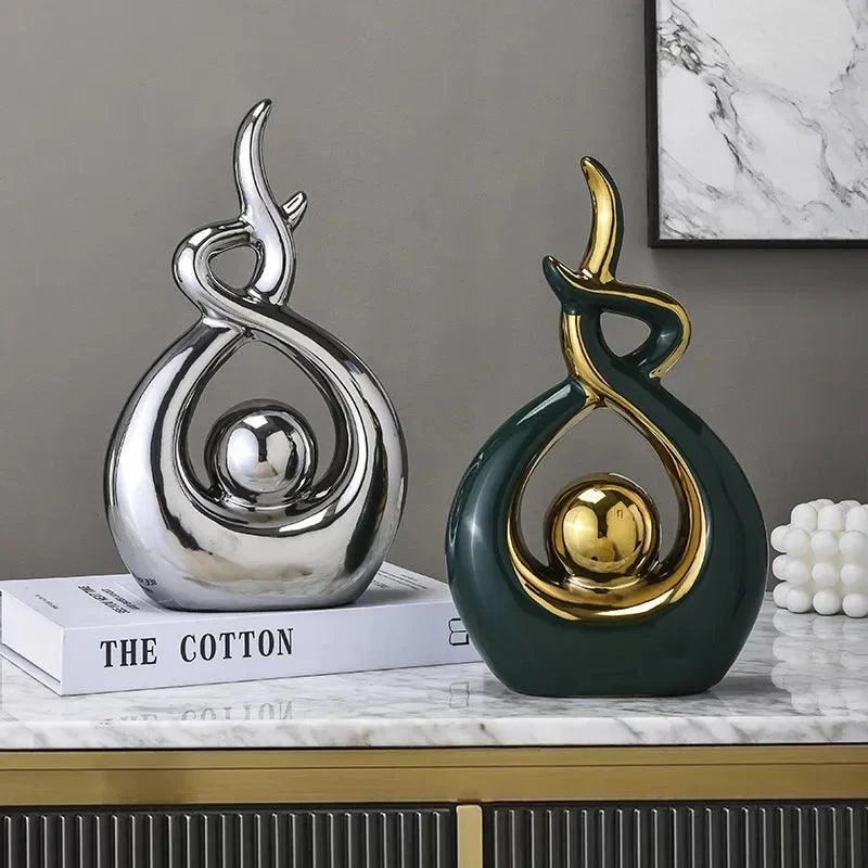 ModernArtCeramicSculpture-Homeko4 Modern Art Ceramic Sculpture - Homeko