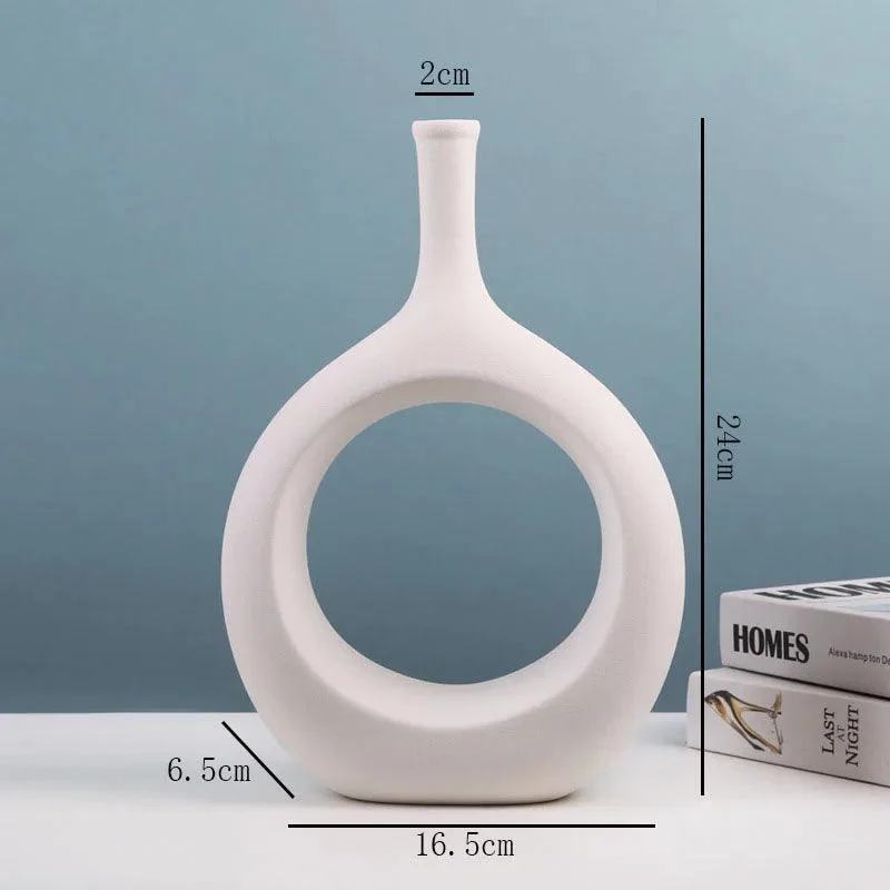 ModernArtHollowFlowerVase-Homeko7 Modern Art Hollow Flower Vase - Homeko