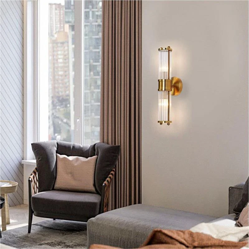 ModernBrassGoldCrystalWallSconce_6 Modernbrassgoldcrystalwallsconce 6