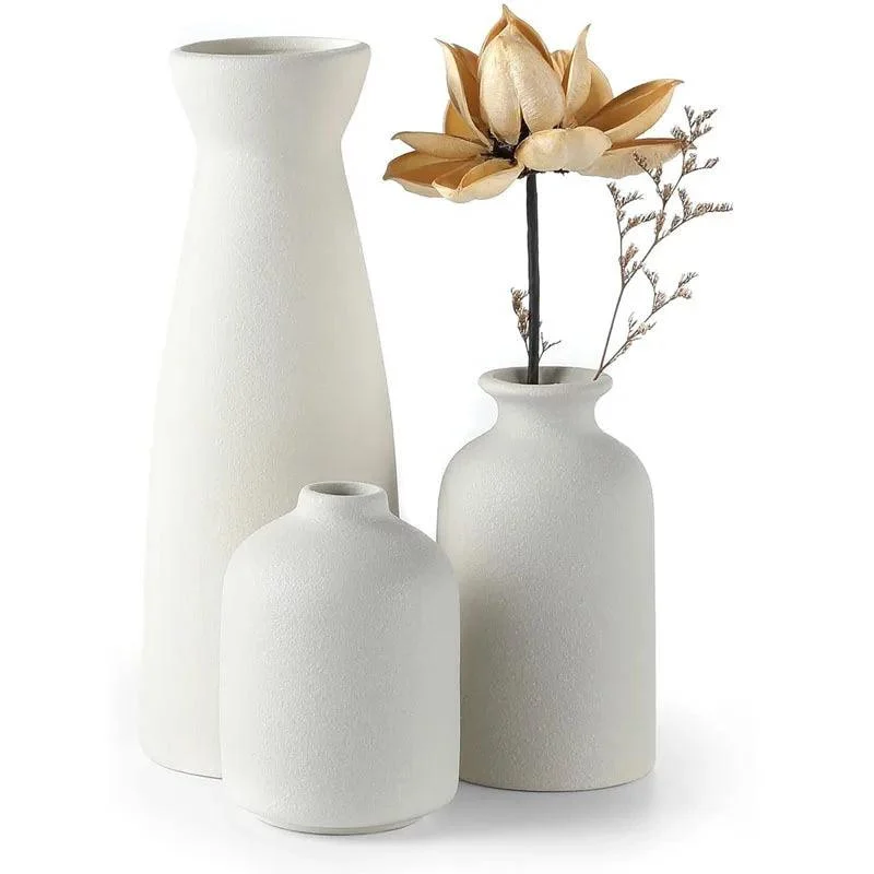 ModernCeramicFlowerVase-Homeko1 Modern Ceramic Flower Vase - Homeko