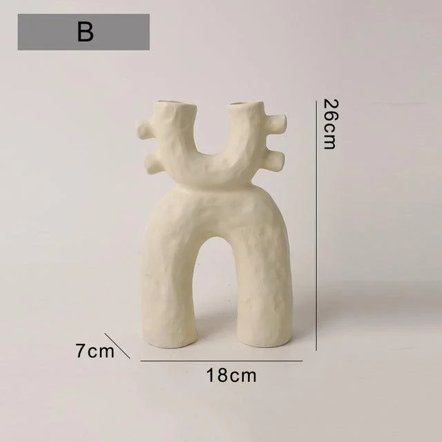 ModernCeramicSculptureVase-Homeko10 Modern Ceramic Sculpture Vase - Homeko