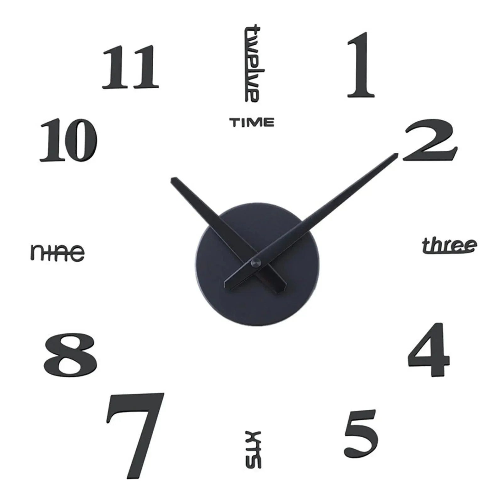 ModernDesign3DWallClock-Homeko8 Modern Design 3D Wall Clock - Homeko