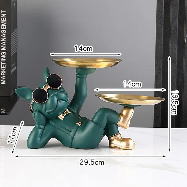 ModernFrenchBulldogTray-Homeko11 Modern French Bulldog Tray - Homeko