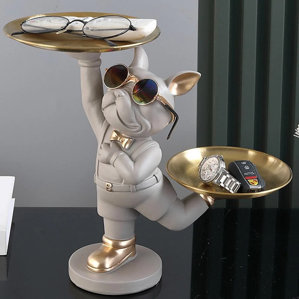 ModernFrenchBulldogTray-Homeko7 Modern French Bulldog Tray - Homeko