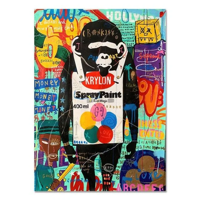ModernGraffitiArtPoster-Homeko10 Modern Graffiti Art Poster - Homeko