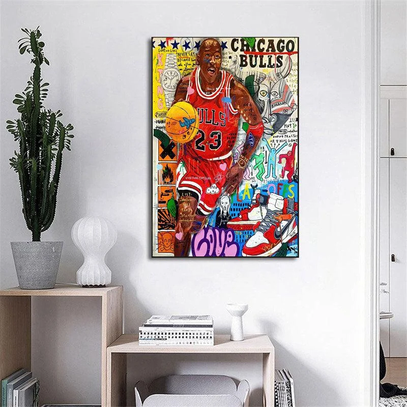 ModernGraffitiArtPoster-Homeko2 Modern Graffiti Art Poster - Homeko