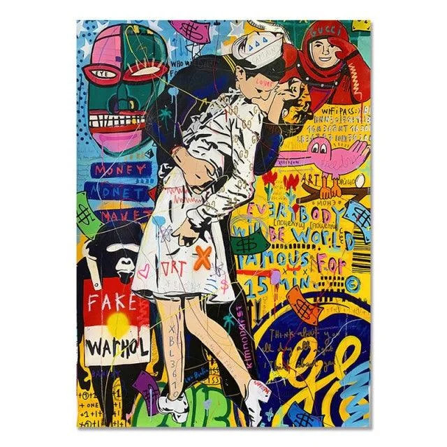 ModernGraffitiArtPoster-Homeko4 Modern Graffiti Art Poster - Homeko