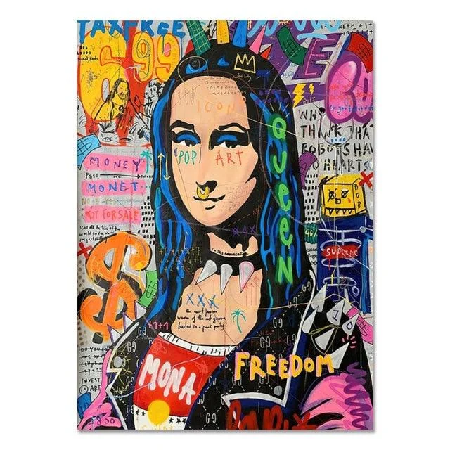 ModernGraffitiArtPoster-Homeko5 Modern Graffiti Art Poster - Homeko