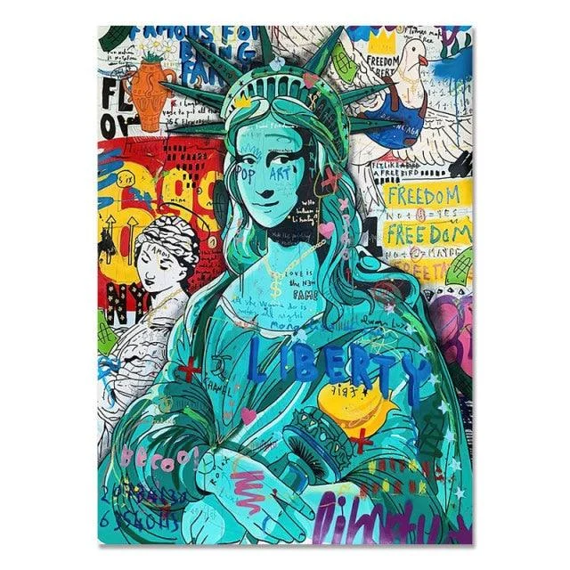 ModernGraffitiArtPoster-Homeko7 Modern Graffiti Art Poster - Homeko