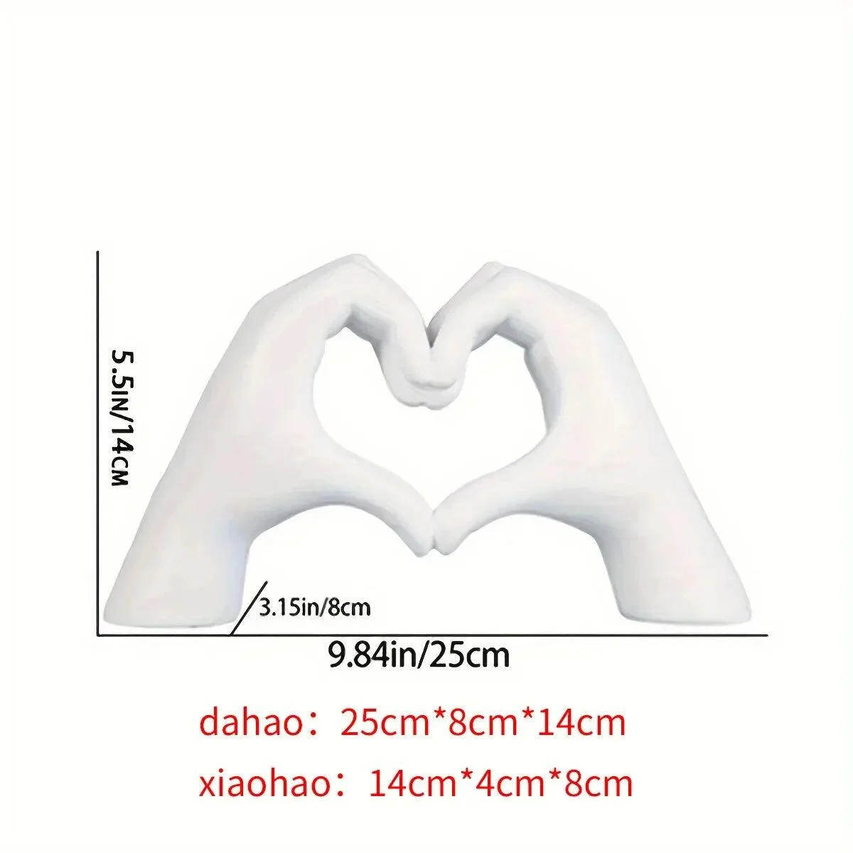 ModernHeartGestureSculpture-Homeko10 Modern Heart Gesture Sculpture - Homeko