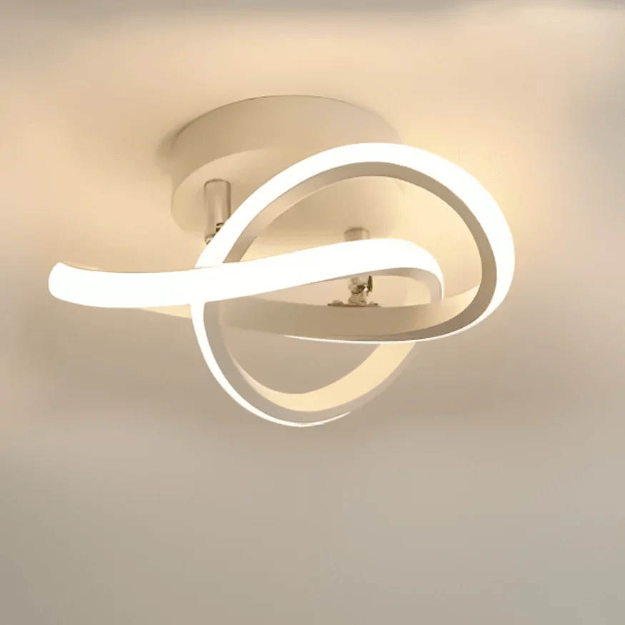ModernLEDCeilingLamp-2RingsCreativeDesign-Homeko6 Modern LED Ceiling Lamp - 2 Rings Creative Design - Homeko