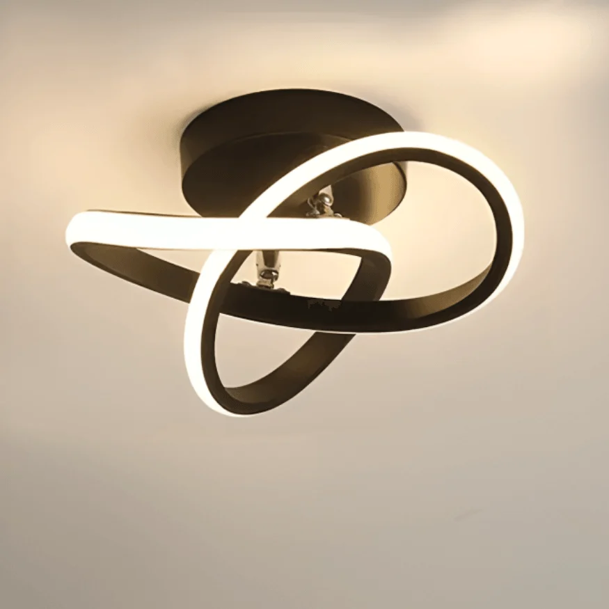ModernLEDCeilingLamp-2RingsCreativeDesign-Homeko7 Modern LED Ceiling Lamp - 2 Rings Creative Design - Homeko