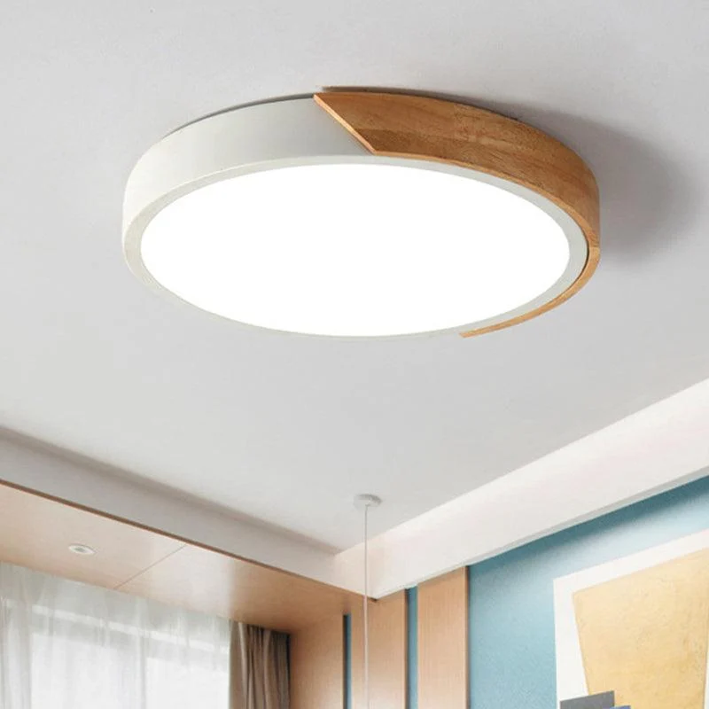 ModernLEDCeilingLampforBedroom-AcrylicandMetalRoundRecessedLamp-Homeko15 Modern LED Ceiling Lamp for Bedroom - Acrylic and Metal Round Recessed Lamp - Homeko