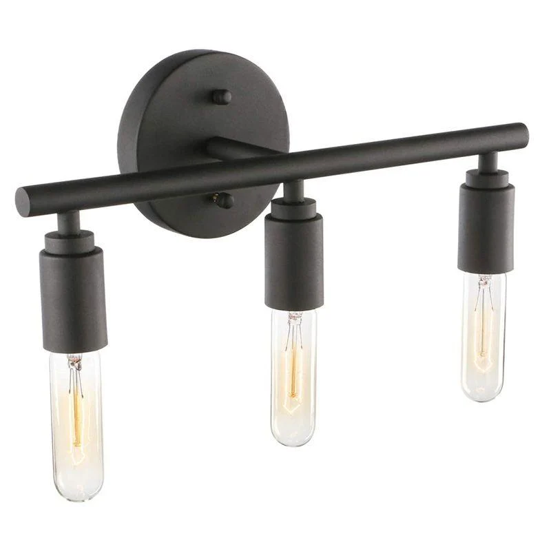 ModernLEDWallLampBlackforBathroom-Homeko1 Modern LED Wall Lamp Black for Bathroom - Homeko