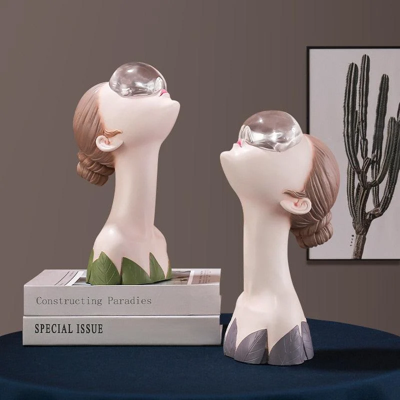 ModernLoveGirlSculpture-Homeko5 Modern Love Girl Sculpture - Homeko