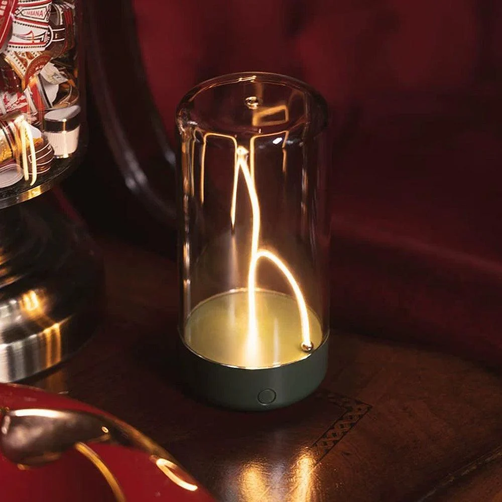 Modern Magnetic Transparent Acrylic Mini Table Lamp - Homeko