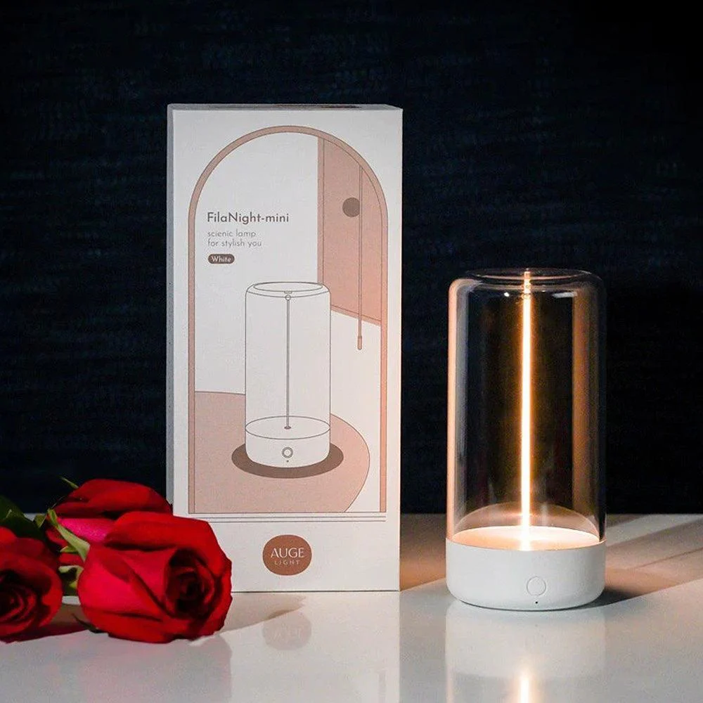 Modern Magnetic Transparent Acrylic Mini Table Lamp - Homeko