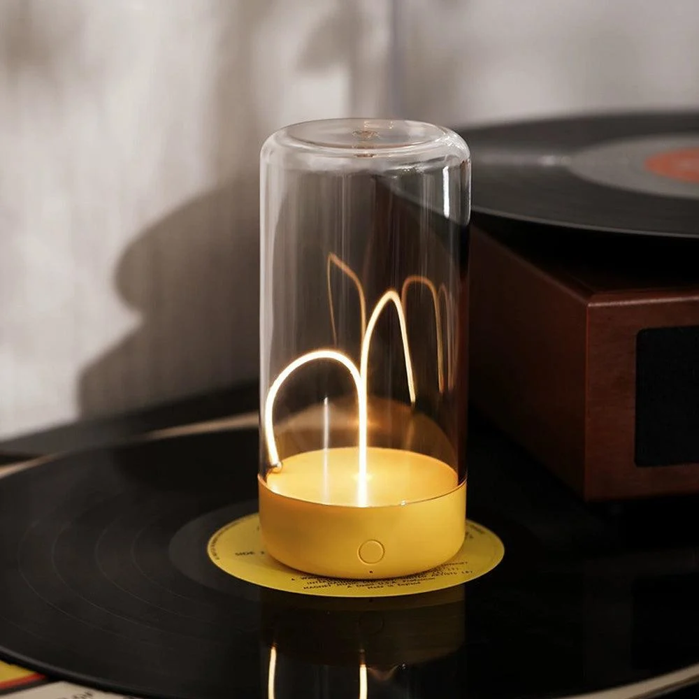 Modern Magnetic Transparent Acrylic Mini Table Lamp - Homeko
