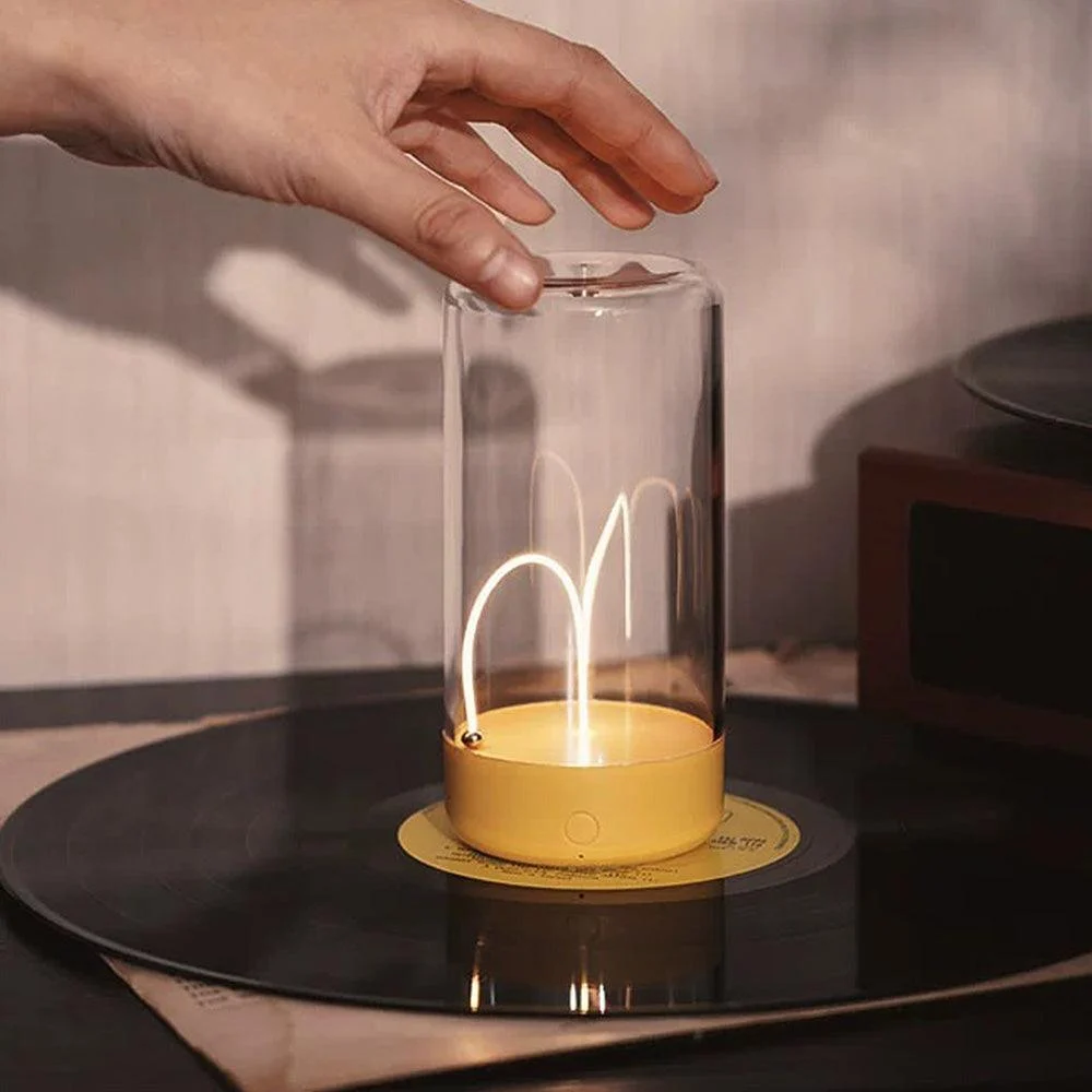 Modern Magnetic Transparent Acrylic Mini Table Lamp - Homeko