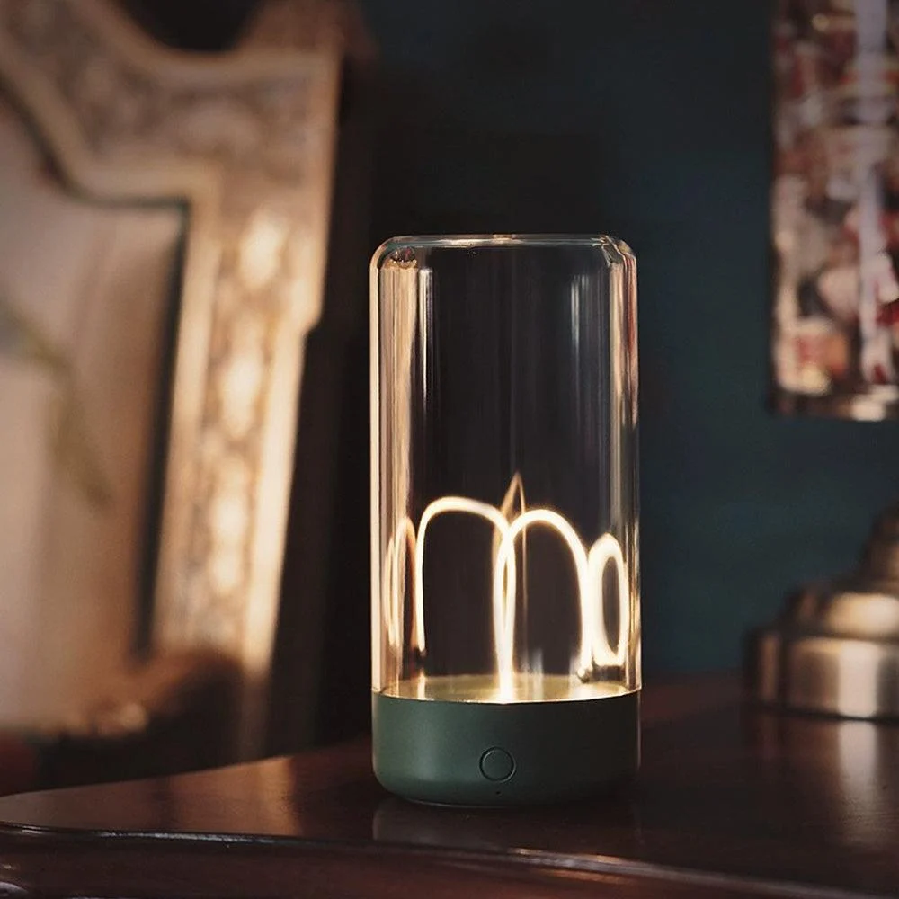 Modern Magnetic Transparent Acrylic Mini Table Lamp - Homeko