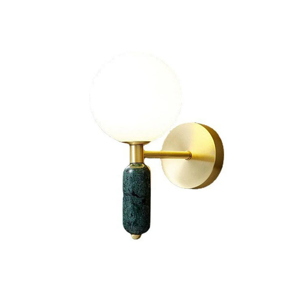 Modern Marble Bedside Lamp Wall Lamp - Homeko