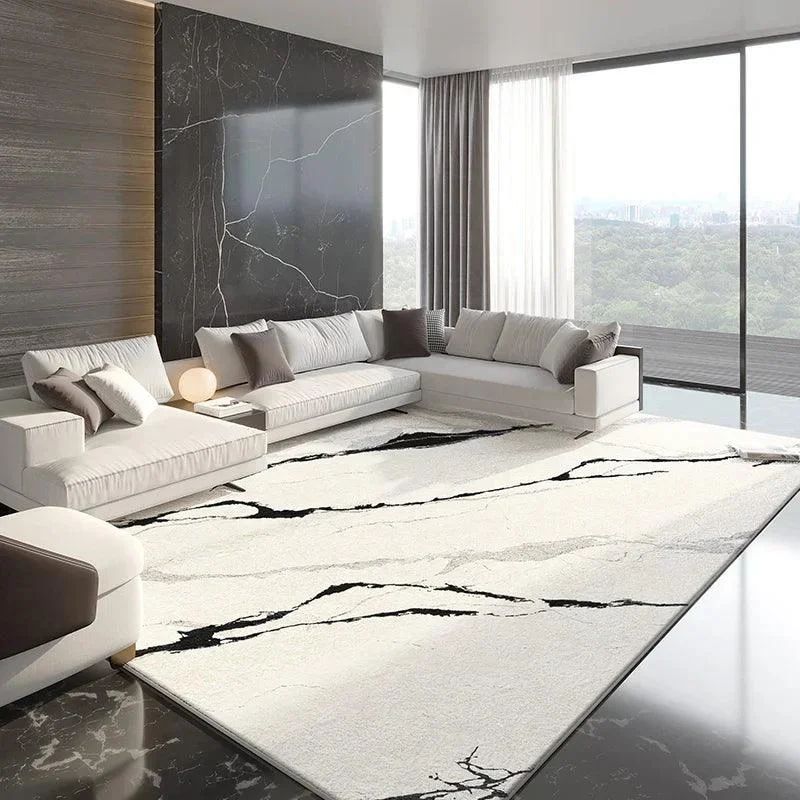 ModernMarbleFluffyRug-Homeko4 Modern Marble Fluffy Rug - Homeko