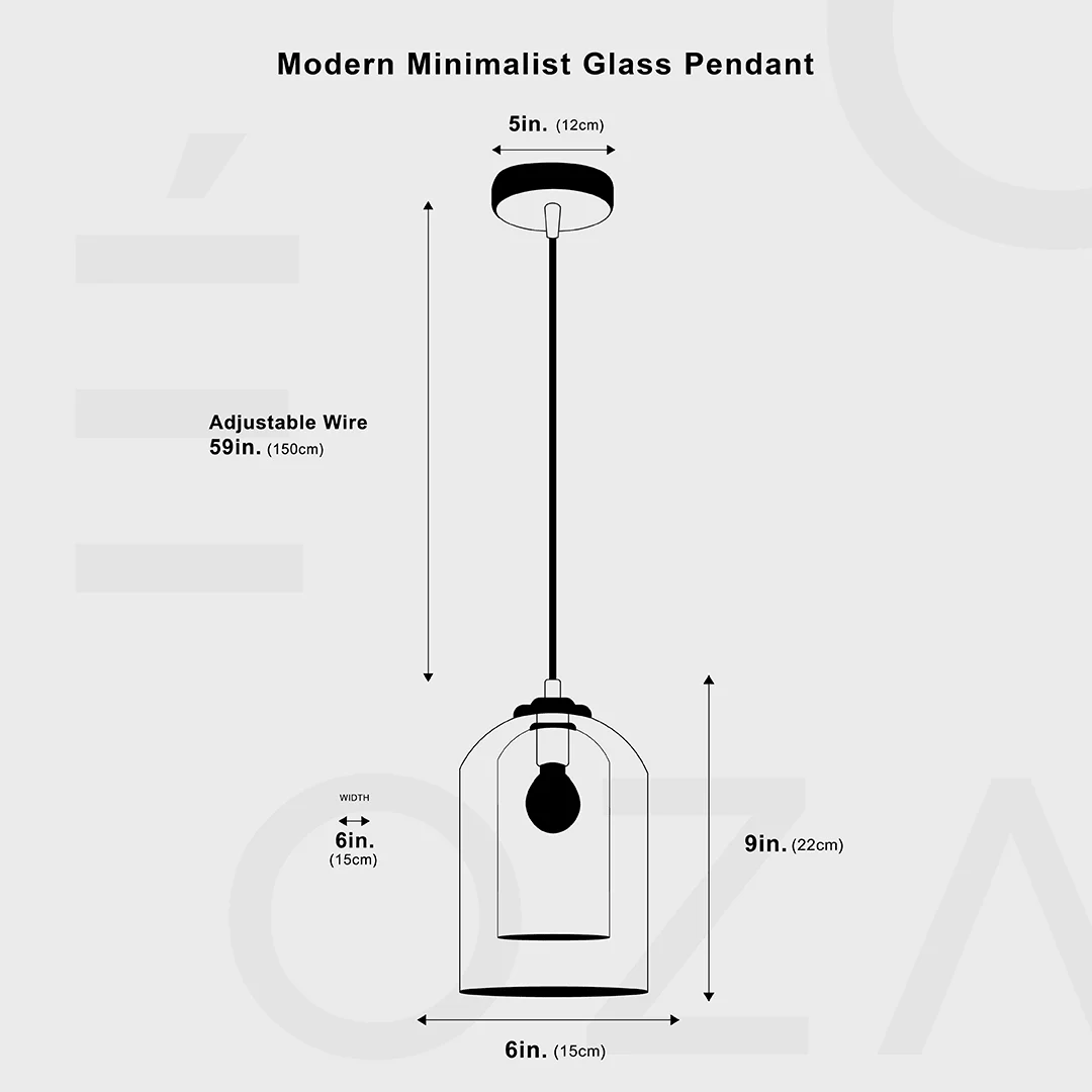 ModernMinimalistGlassPendantLamp-Homeko11 Modern Minimalist Glass Pendant Lamp - Homeko