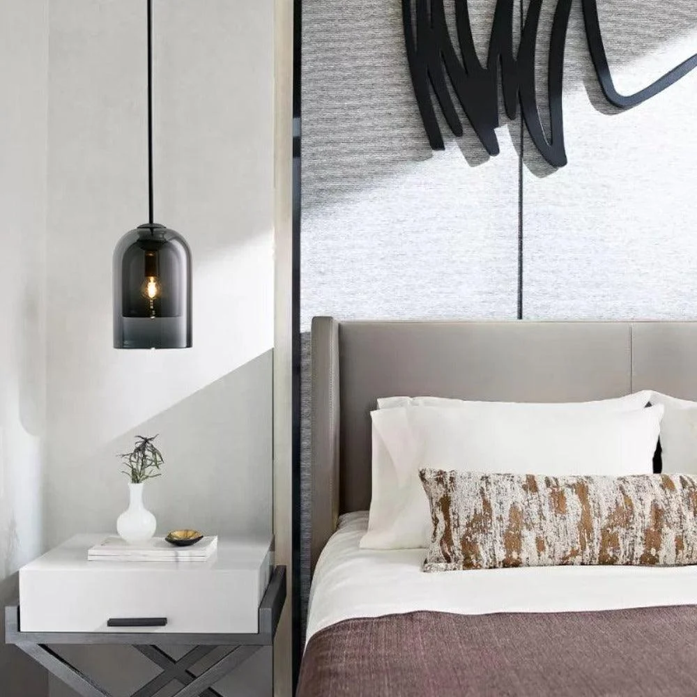 ModernMinimalistGlassPendantLamp-Homeko4 Modern Minimalist Glass Pendant Lamp - Homeko