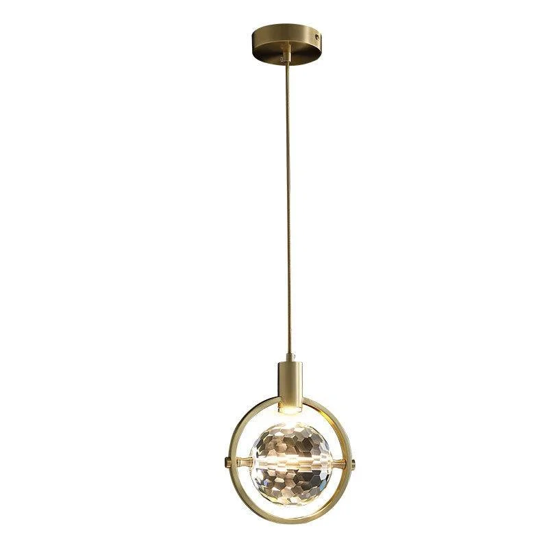 Modern Ring Crystal LED Pendant Lamp - Homeko