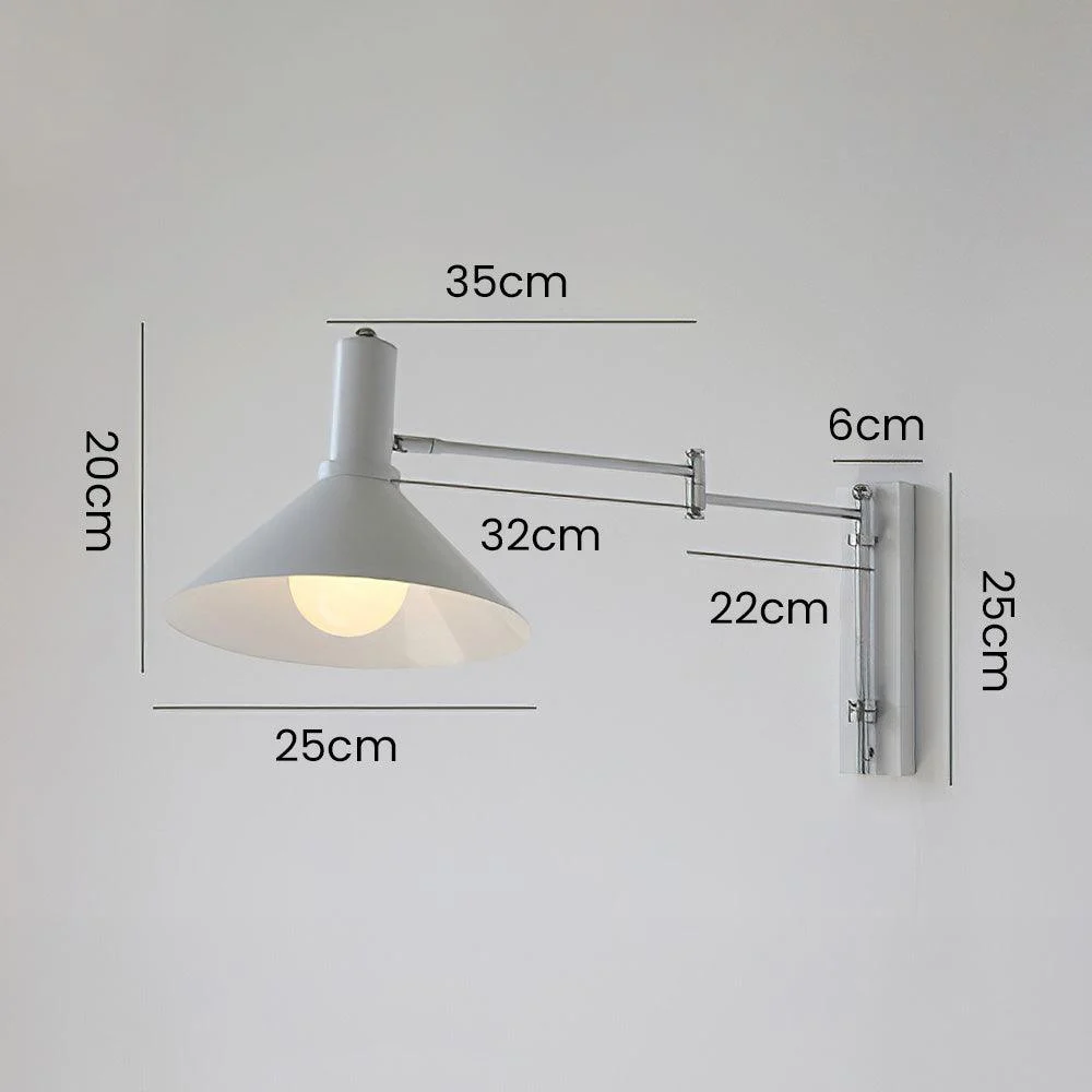 Modern Rotating Iron Wall Lamp - Homeko