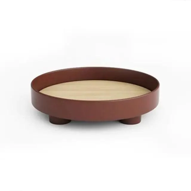 ModernRoundCounterOrganizationTrayWithLegs-Homeko8 Modern Round Counter Organization Tray With Legs - Homeko