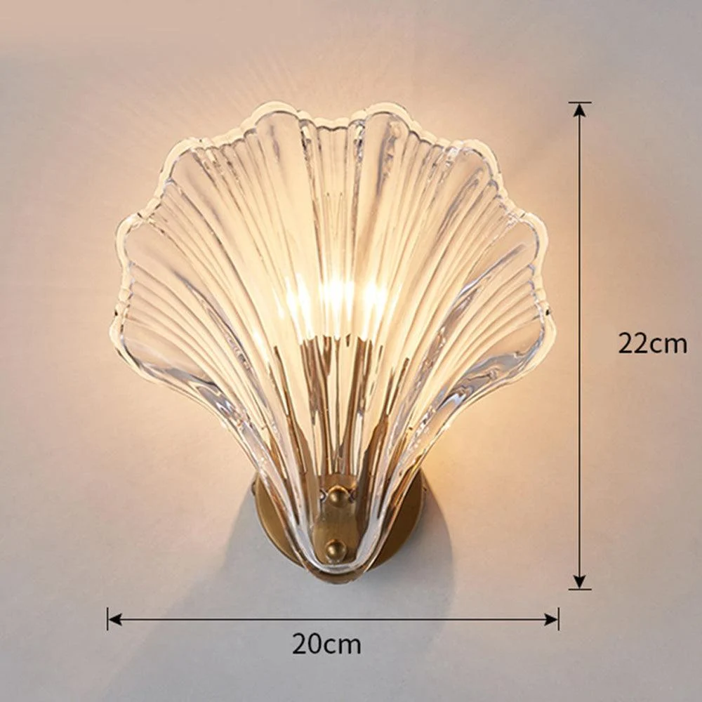 ModernSeaShellGlassWallLamp_4 Modernseashellglasswalllamp 4