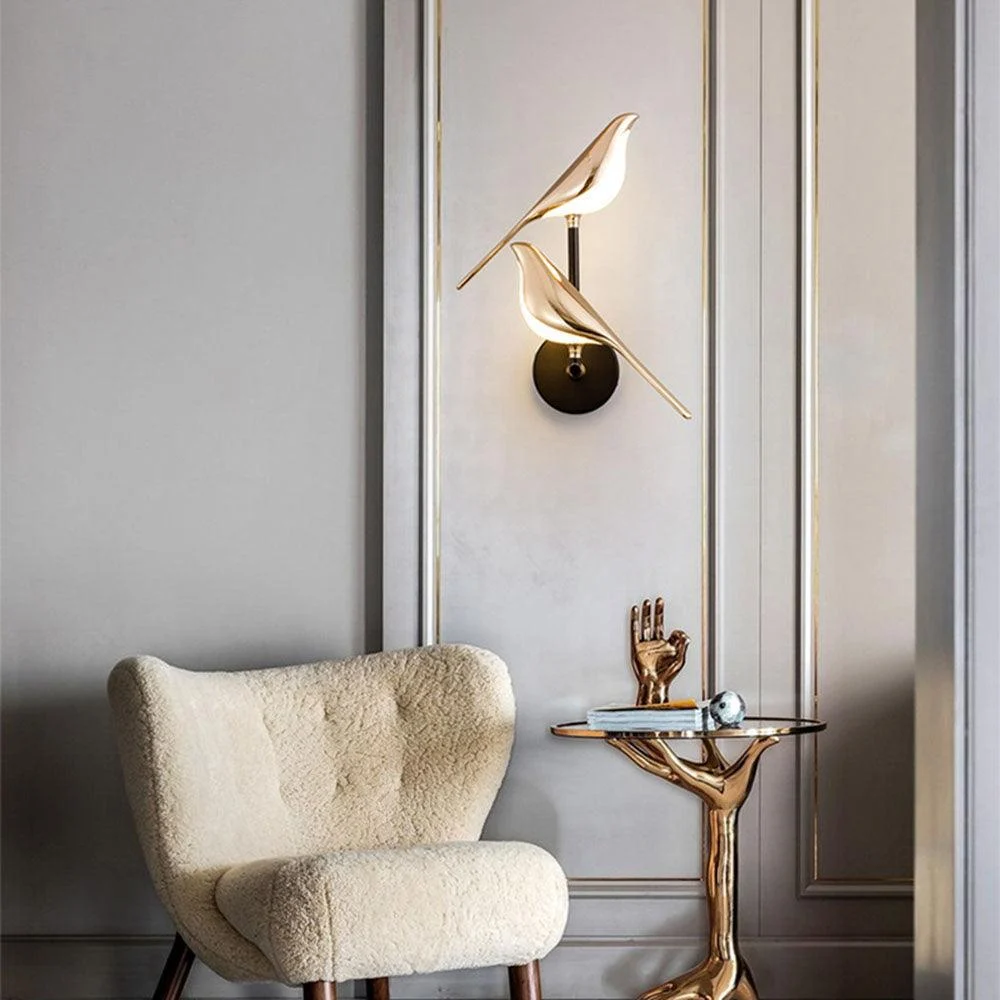 ModernSimpleArtDesignBirdWallLamp_3 Modernsimpleartdesignbirdwalllamp 3