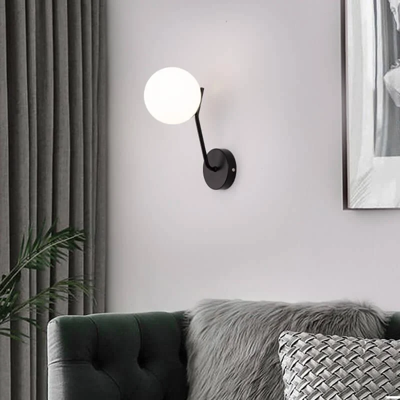 ModernSphericalGlassWallLamp-Homeko10 Modern Spherical Glass Wall Lamp - Homeko