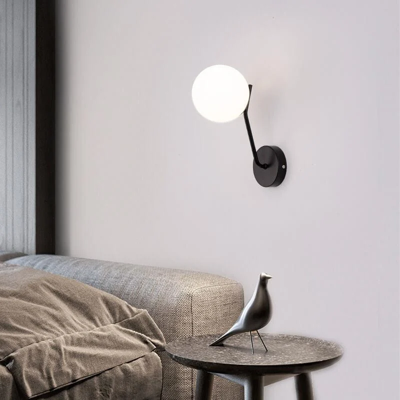 ModernSphericalGlassWallLamp-Homeko11 Modern Spherical Glass Wall Lamp - Homeko