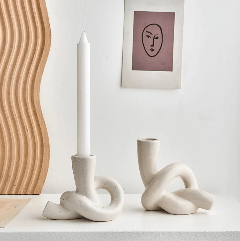 ModernTwistedCandlestickLyra-Homeko2 Modern Twisted Candlestick Lyra - Homeko