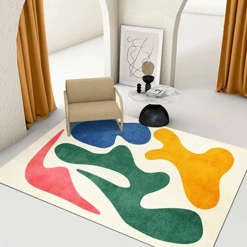 Modern Abstract Art Area Carpet -