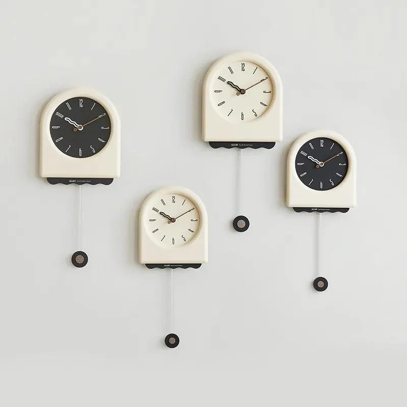Modern_Arch_with_Wavy_Design_Pendulum_Clock_-_-4343427 Modern Arch with Wavy Design Pendulum Clock -