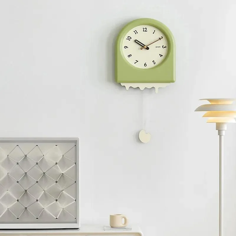 Modern_Arch_with_Wavy_Design_Pendulum_Clock_-_-4343455 Modern Arch with Wavy Design Pendulum Clock -