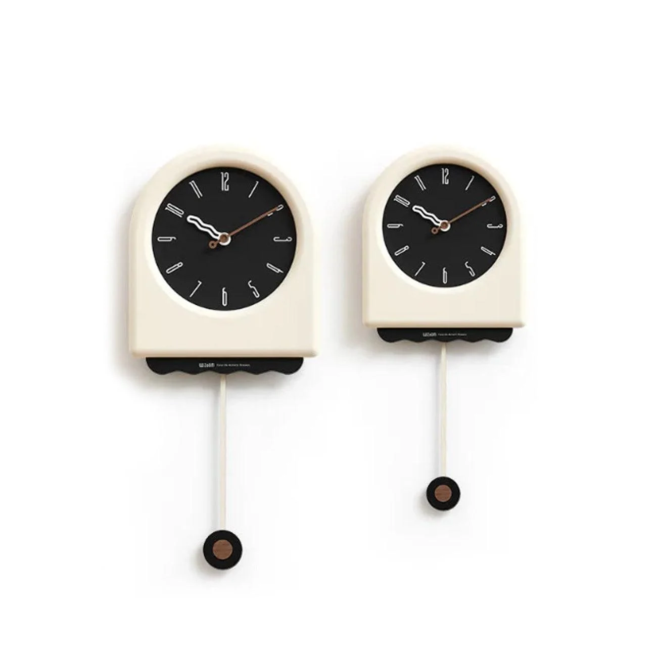 Modern_Arch_with_Wavy_Design_Pendulum_Clock_-_-4343472 Modern Arch with Wavy Design Pendulum Clock -