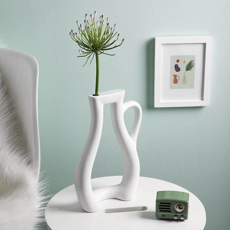 Modern Minimalist Ceramic Vase -