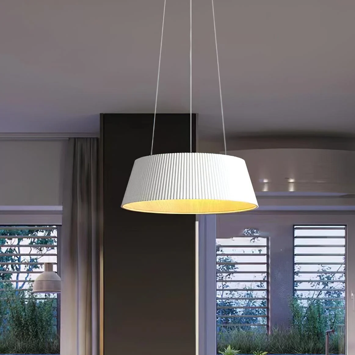 Modern_Ribbed_Pendant_Light_6 Modern Ribbed Pendant Light 6