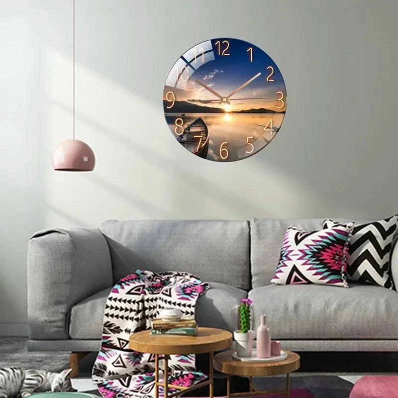 Moderna_Glass_Wall_Clock_-_-4347320 Moderna Glass Wall Clock -