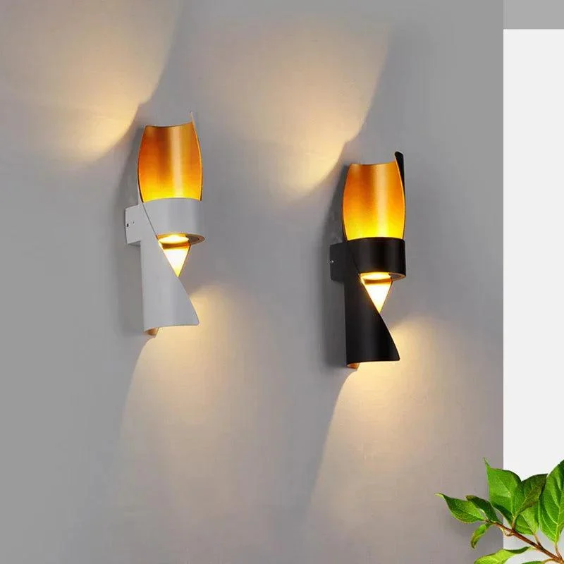 Moderne-Eenvoudige-Led-Outdoor-Waterdichte-Wandlamp-Aluminium-Boven-En-Onderverlichting-Binnenplaats-Tuin-Buitenmuur-Lighti-Armaturen Moderne Eenvoudige Led Outdoor Waterdichte Wandlamp Aluminium Boven En Onderverlichting Binnenplaats Tuin Buitenmuur Lighti Armaturen